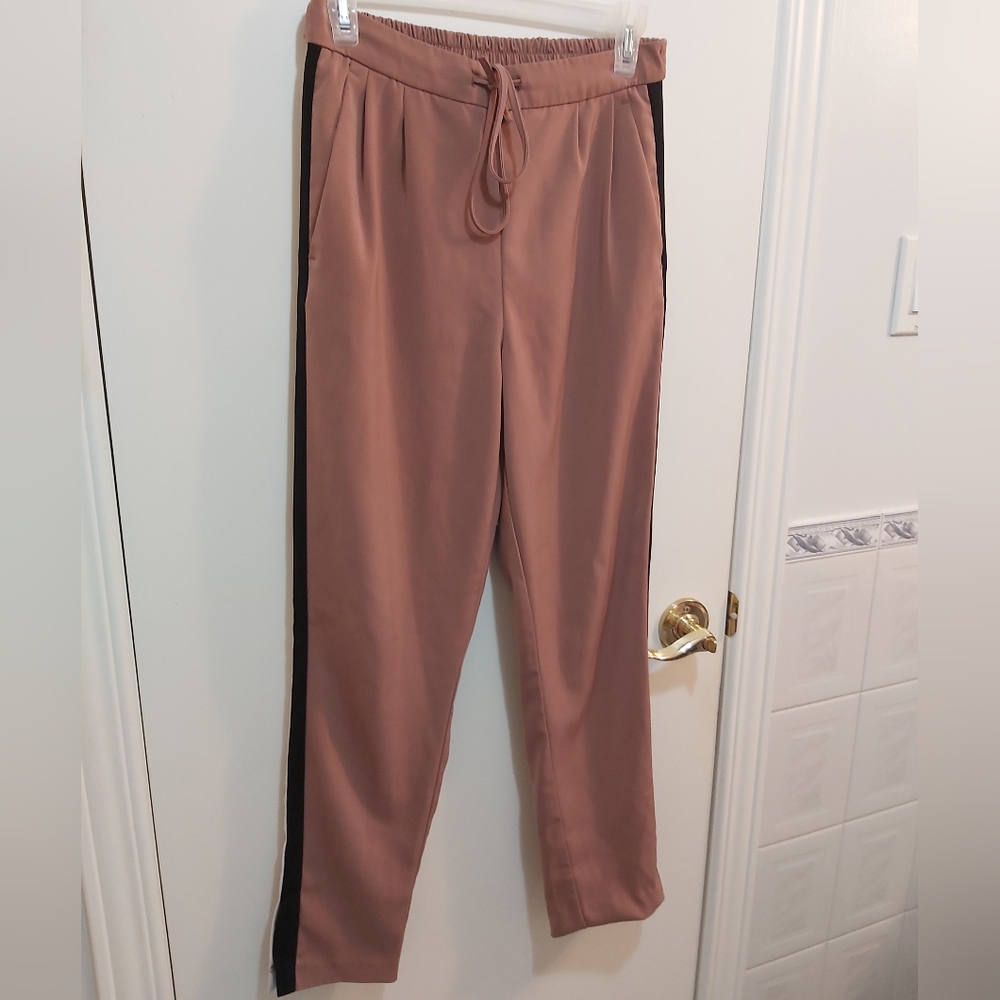 Dynamite Mauve Pants with Stripes on Side Size Extra Small (XS)